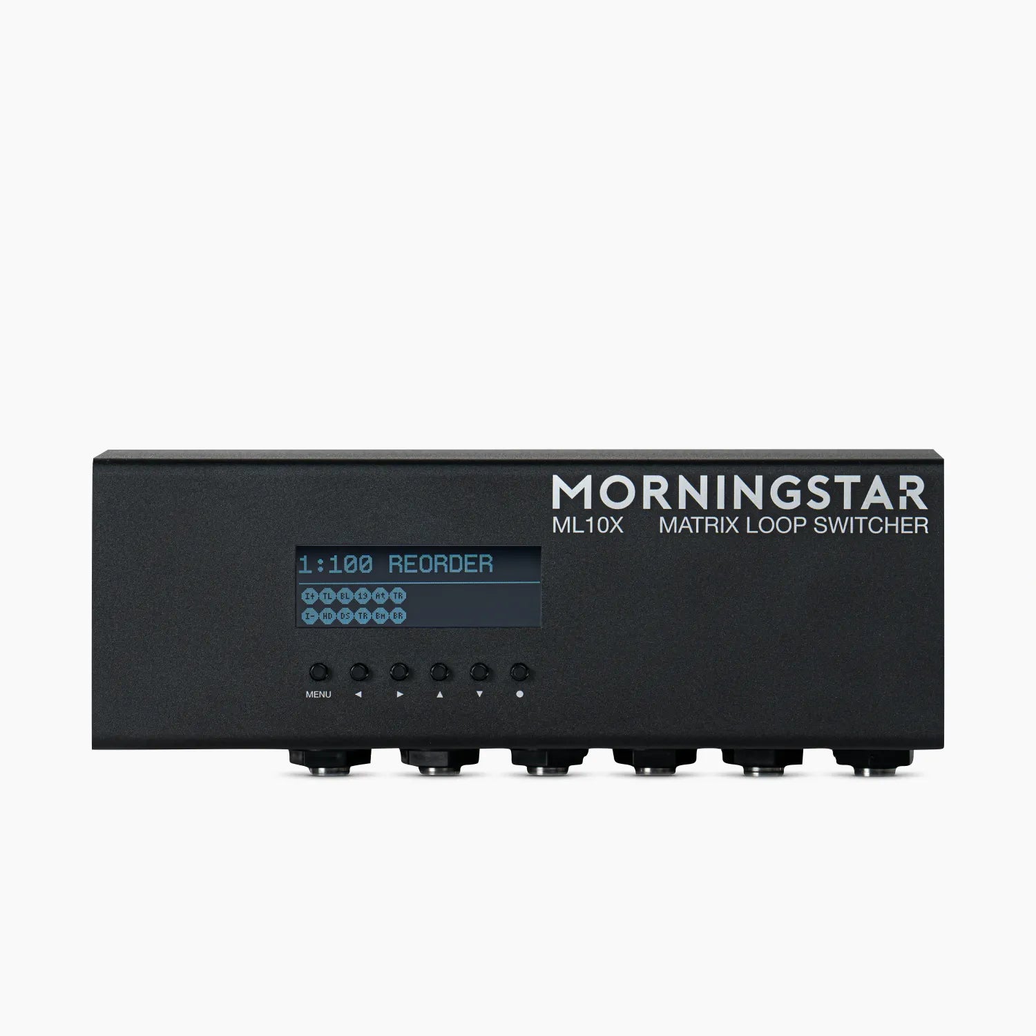 Commutateur de boucles stéréo réorganisables MIDI Morningstar ML10X