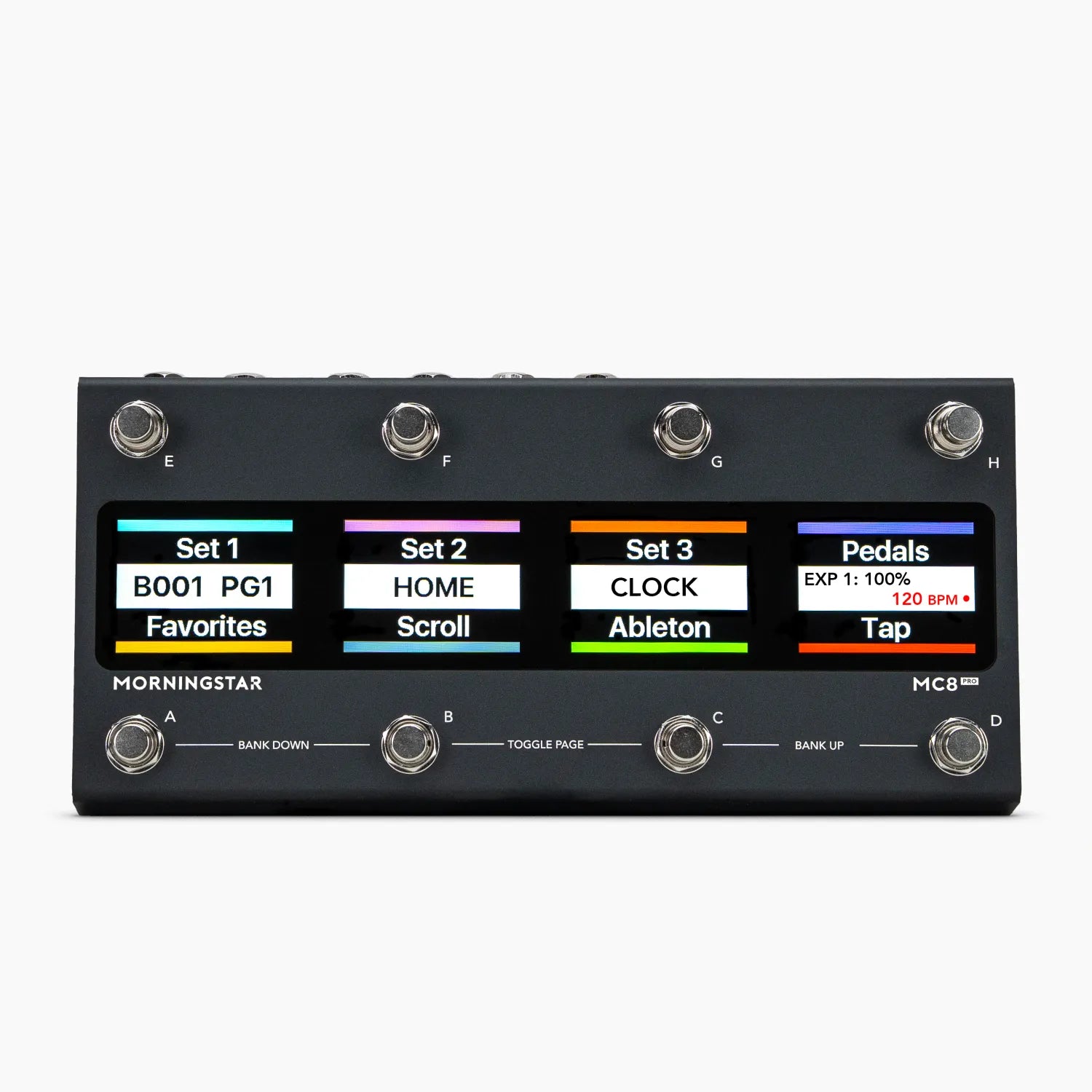 Pédalier MIDI Morningstar MC8 PRO