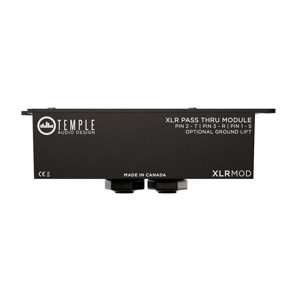 Temple Audio XLR Pass Thru Module (Male to Male)